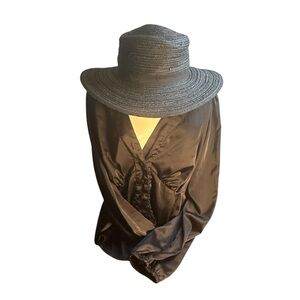 Universal Thread straw boater hat